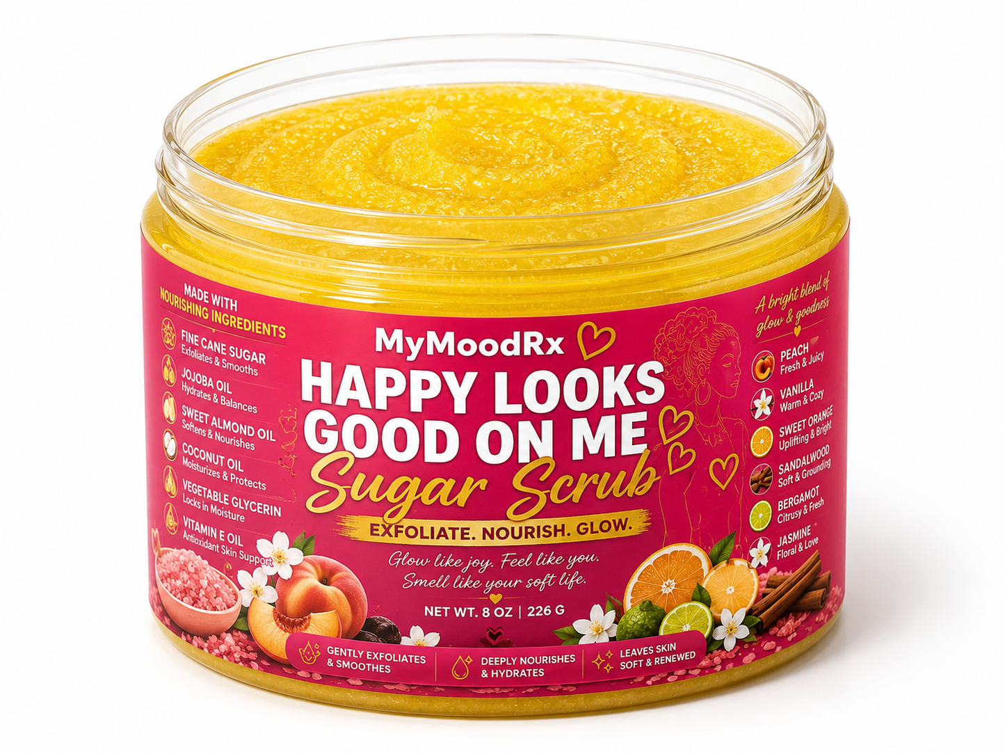 Happy Looks Good On Me Mood Sugar Scrub
