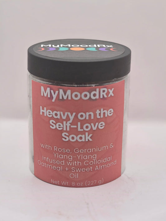 💗 Heavy on the Self-Love™ Soak – Heart-Opening Aromatherapy Bath Soak