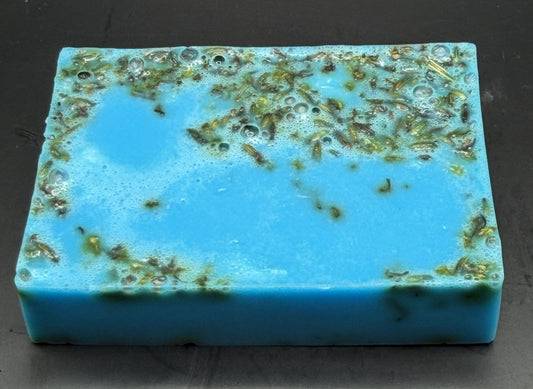 Calm AF Soap Bar – Lavender, Bergamot & Vetiver | Stress Relief Aromatherapy Cleanser