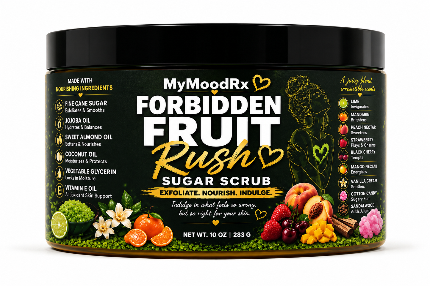 Forbidden Fruit Rush Mood Sugar Scrub