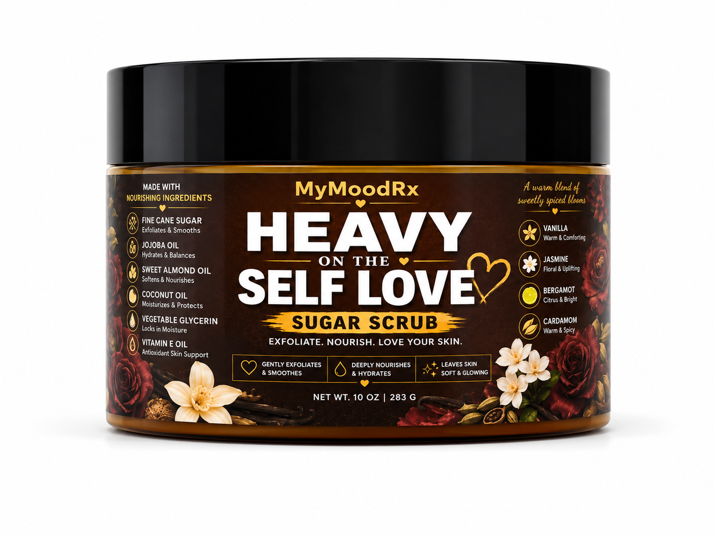 Heavy On The Self-Love Mood Sugar Scrub