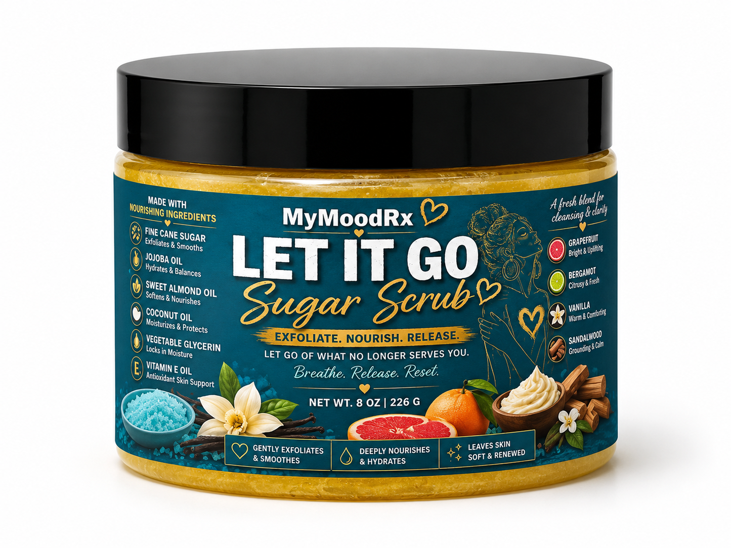 Let It Go Mood Sugar Scrub