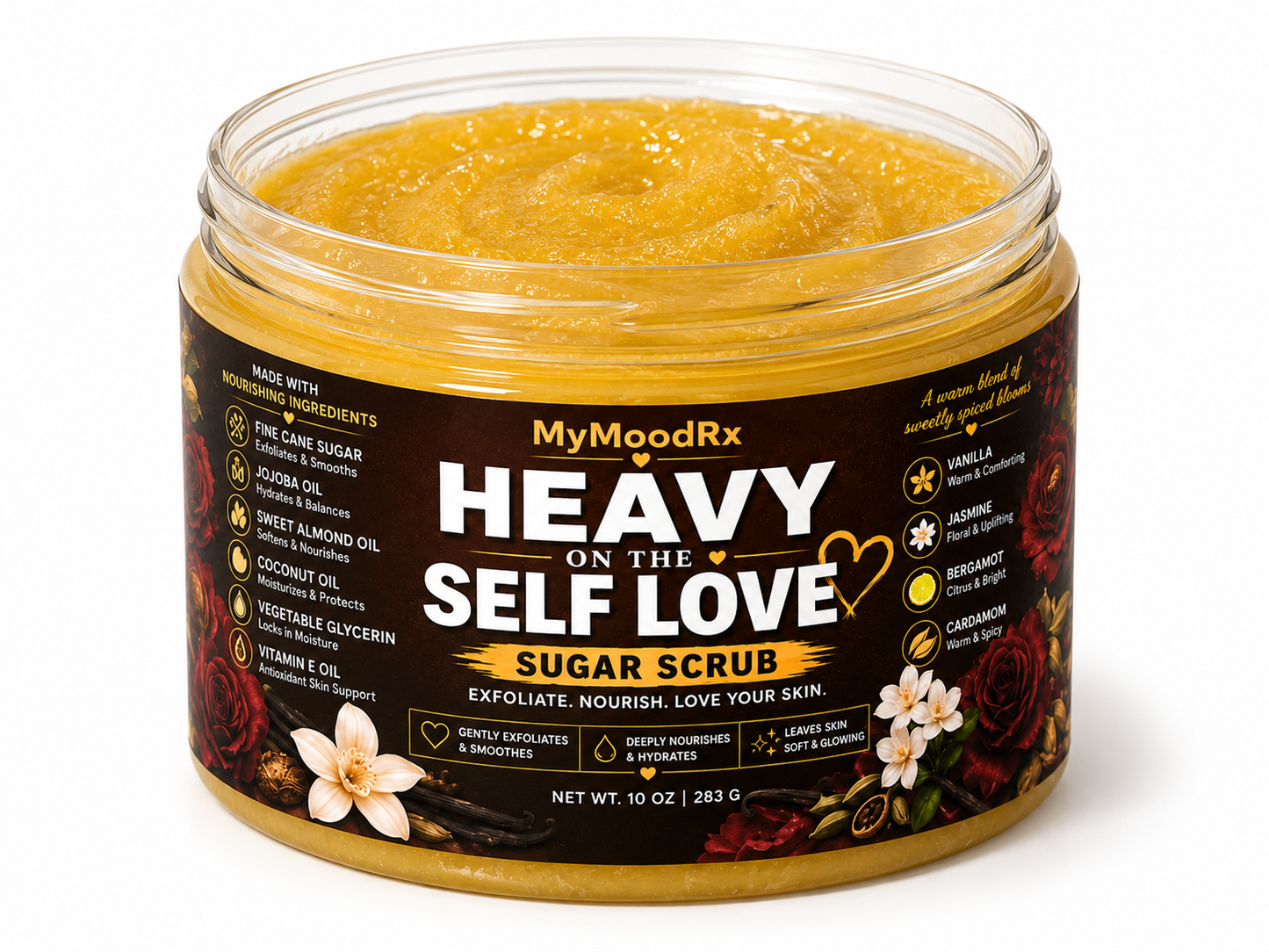 Heavy On The Self-Love Mood Sugar Scrub