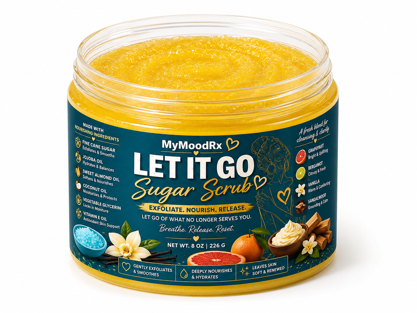 Let It Go Mood Sugar Scrub