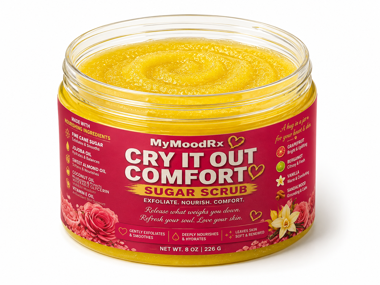 Cry It Out Comfort Mood Sugar Scrub