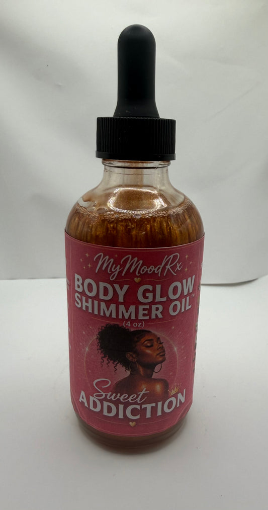 Sweet Addiction Body Glow Shimmer Oil